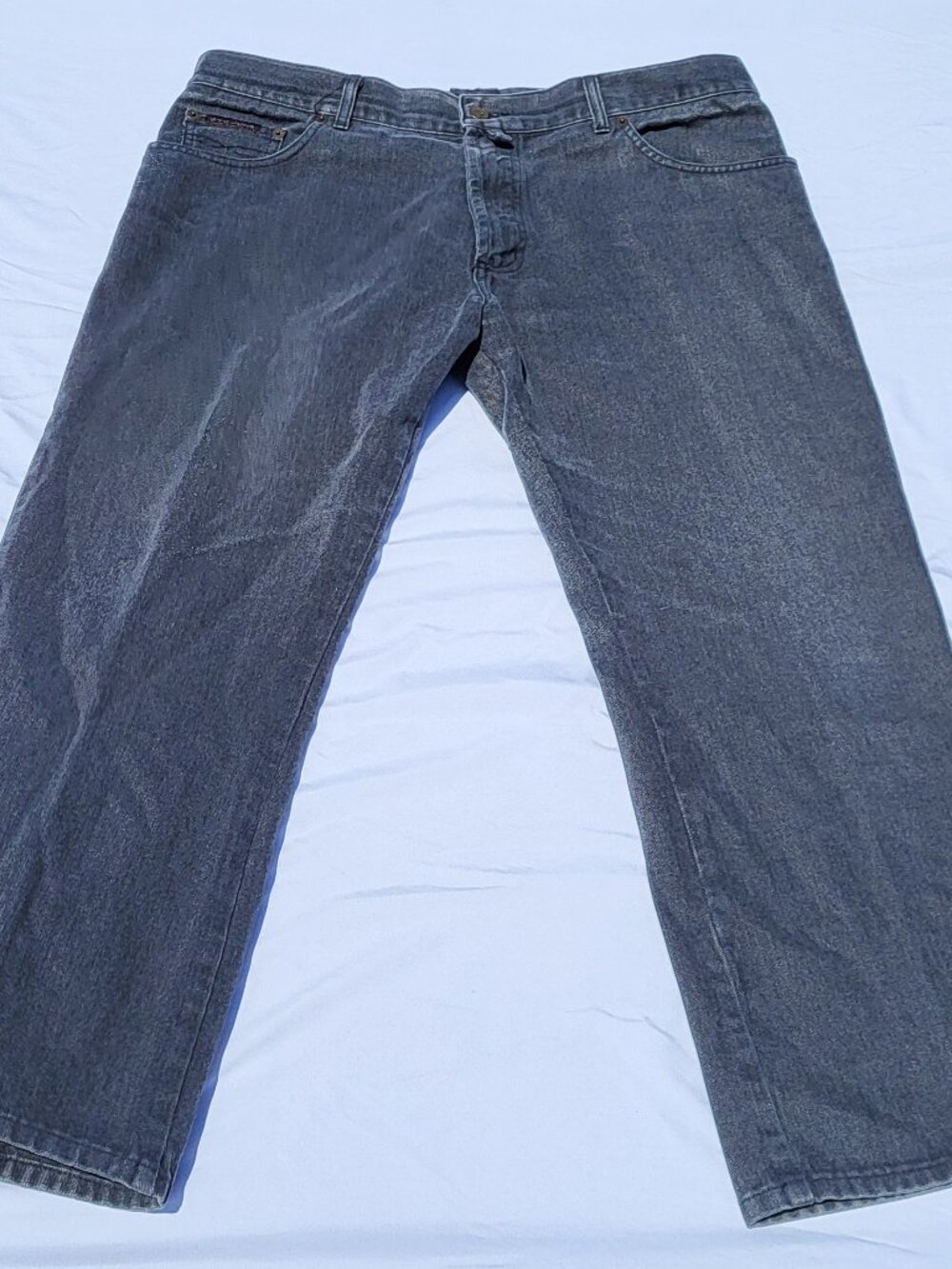 Gant USA Pants Men's 37x27 Black Straight Leg Jeans Preppy Modern City